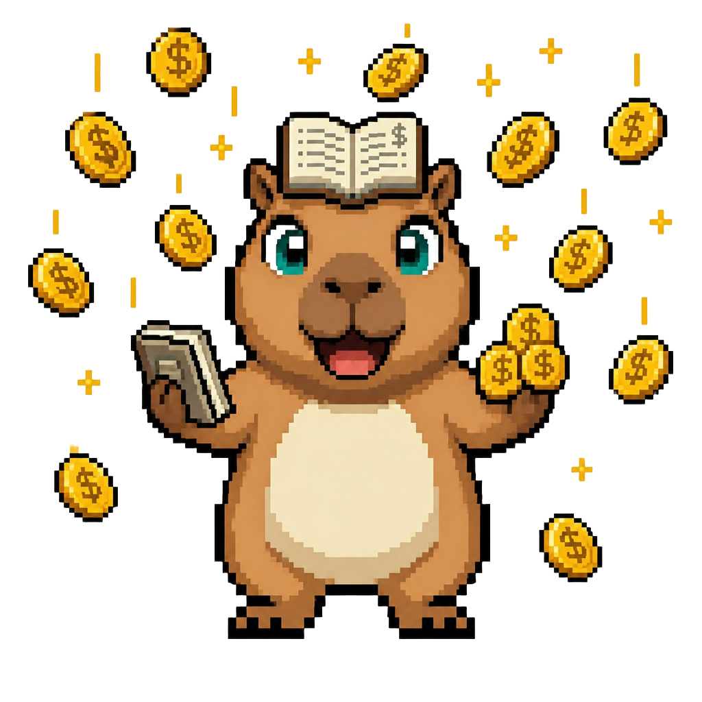 McMack the capybara — celebrating
