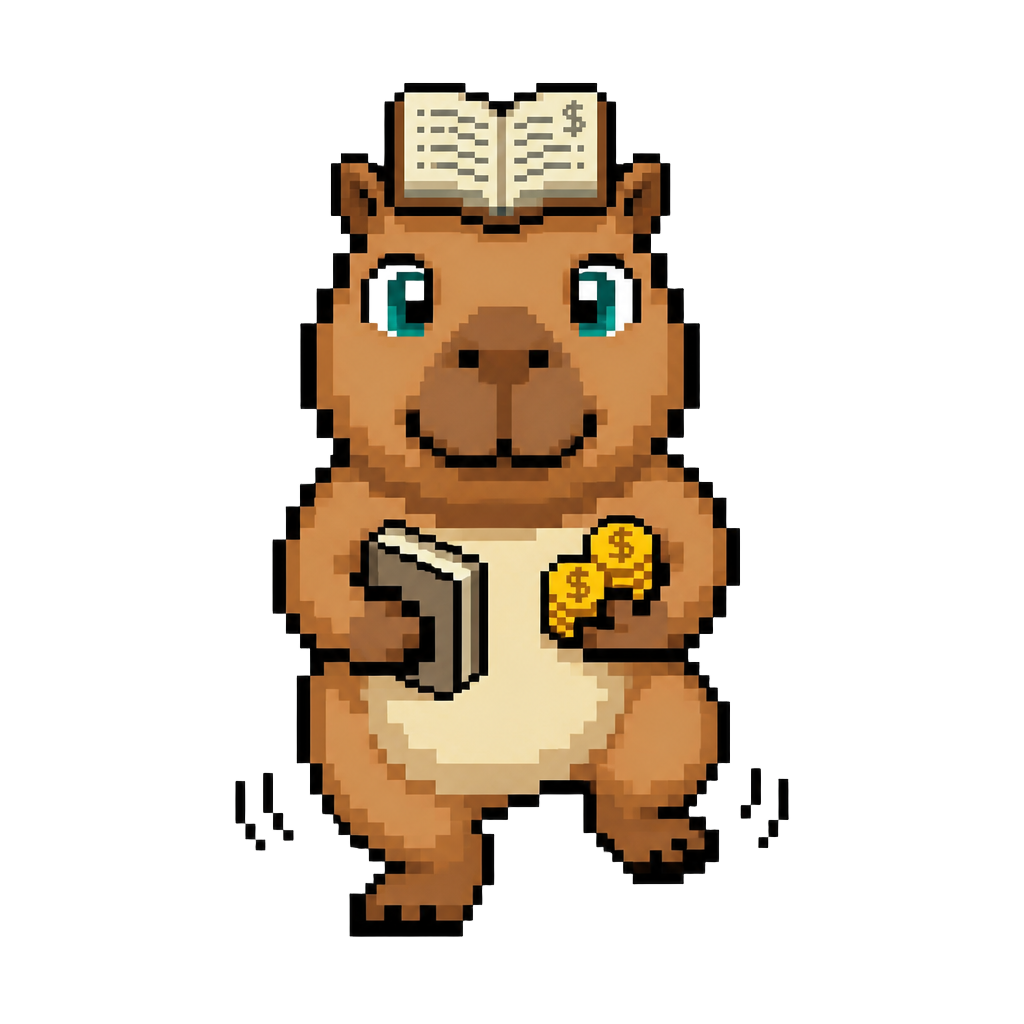 Otto the capybara — idle